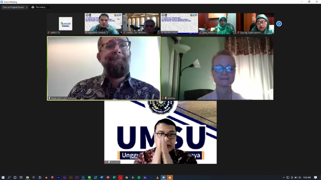 UMSU Sambut Dosen Program RELO US Embassy