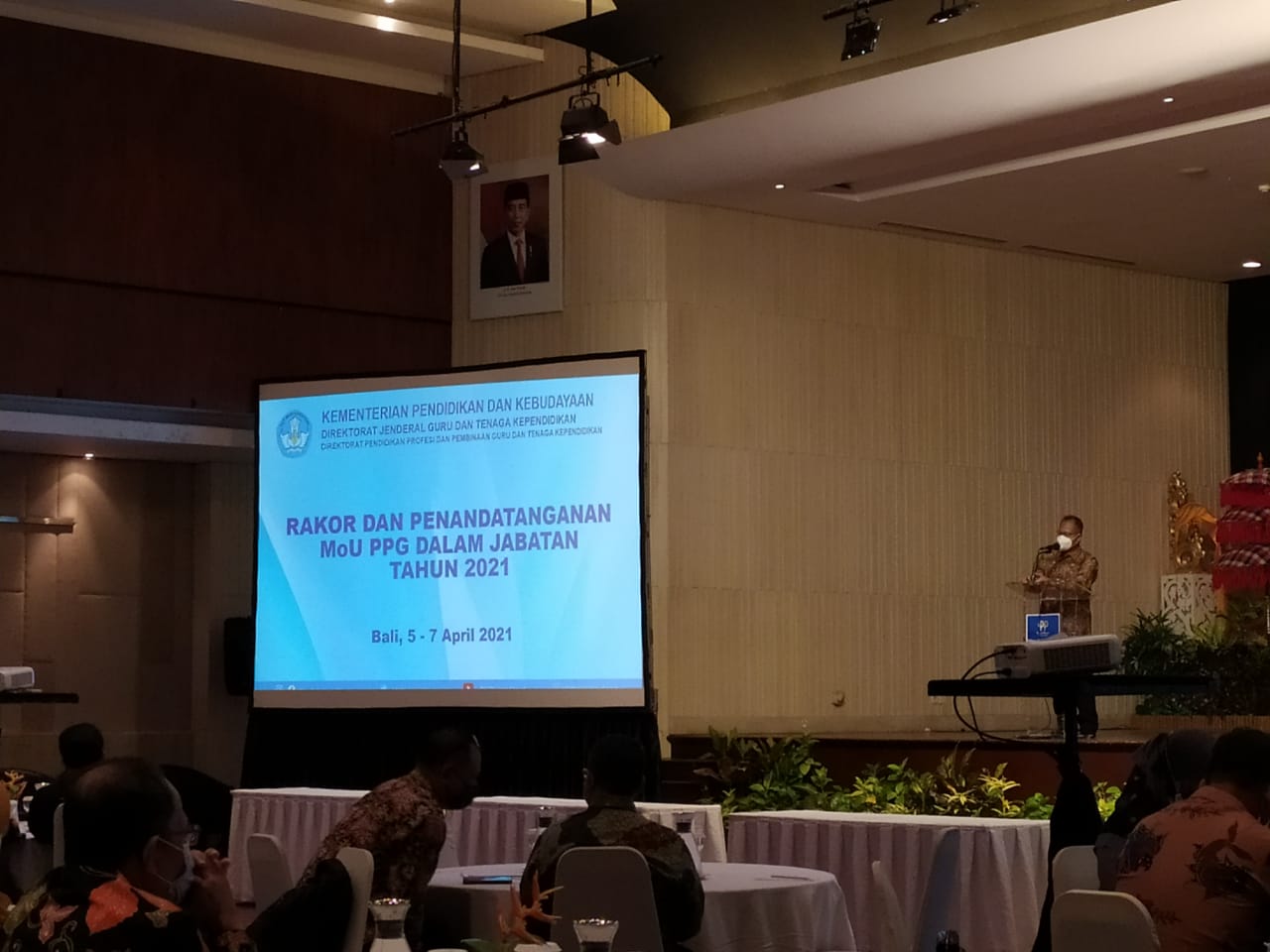 UMSU Mengikuti Rakor dan Penandatanganan Mou PPG Dalam Jabatan Tahun 2021