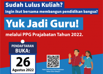 Pendaftaran PPG Prajabatan Tahun 2022